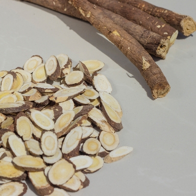 甘肃特级野生红芪500g天然老红芪片中药材北芪黄芪