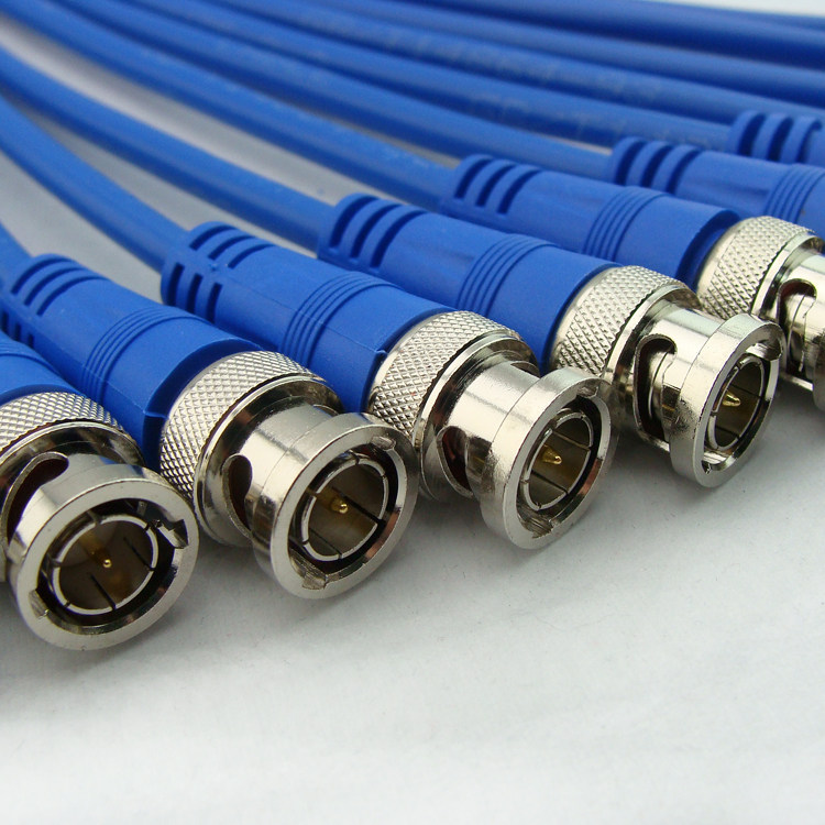 视频bnc同轴连接接线2m3m合金镀金全国联保1m15m连接线