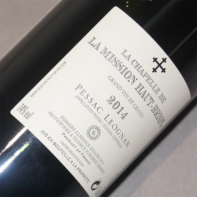 格拉夫列级修道院红颜容副牌葡萄酒2014法国原瓶进口mission包邮