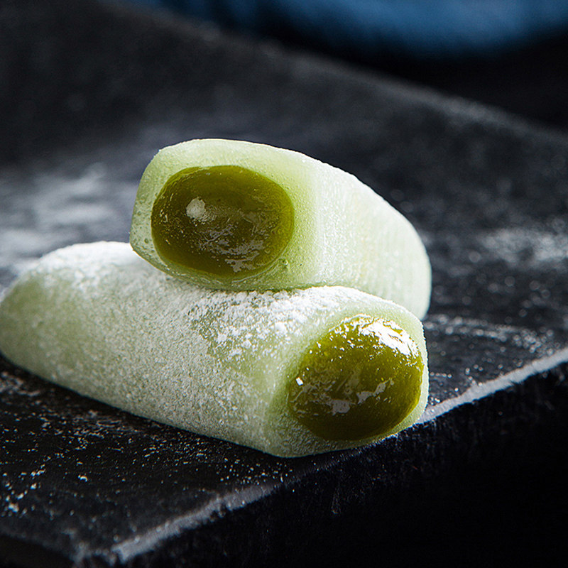 冰皮糕点400g×1盒装 爆浆芝士抹茶芒果味麻薯心糍粑小零食包邮