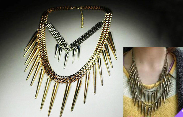 子弹头配饰diy手缝辣椒长条形铆钉摇滚夜店文胸内衣演出装饰铆钉