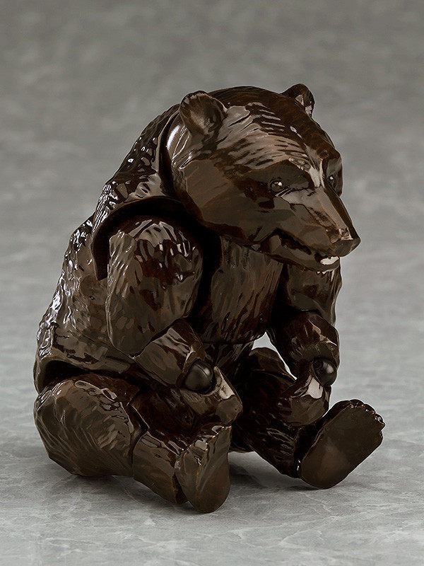 正版现货maxfactorymffigma棕熊北海道可动手办手办