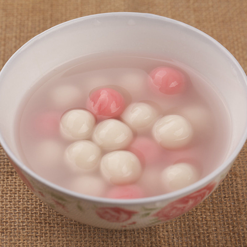 汤圆八记桂花潮汕小吃甜品元宵节冷冻水煮加热汤圆