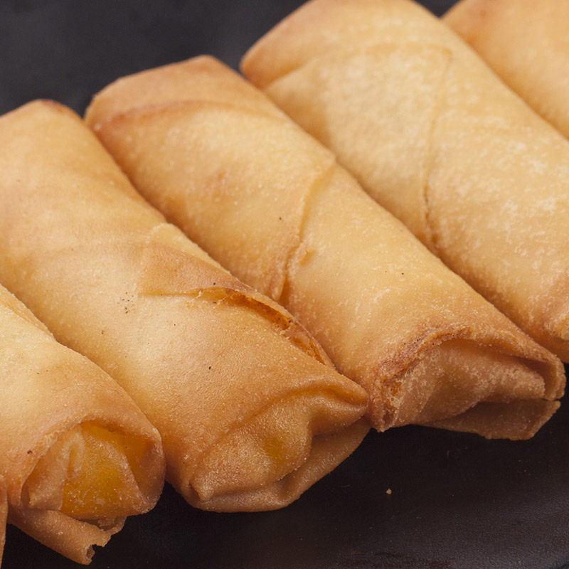 八记潮汕特色小吃虾味卷速冻食品油炸小吃点心虾味卷320g