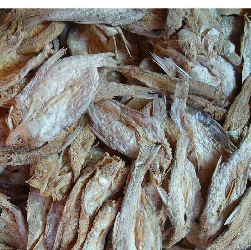 野生麻鲢小白鱼干一斤500克 咸鱼一条15厘米左右 鸡西密山兴凯湖