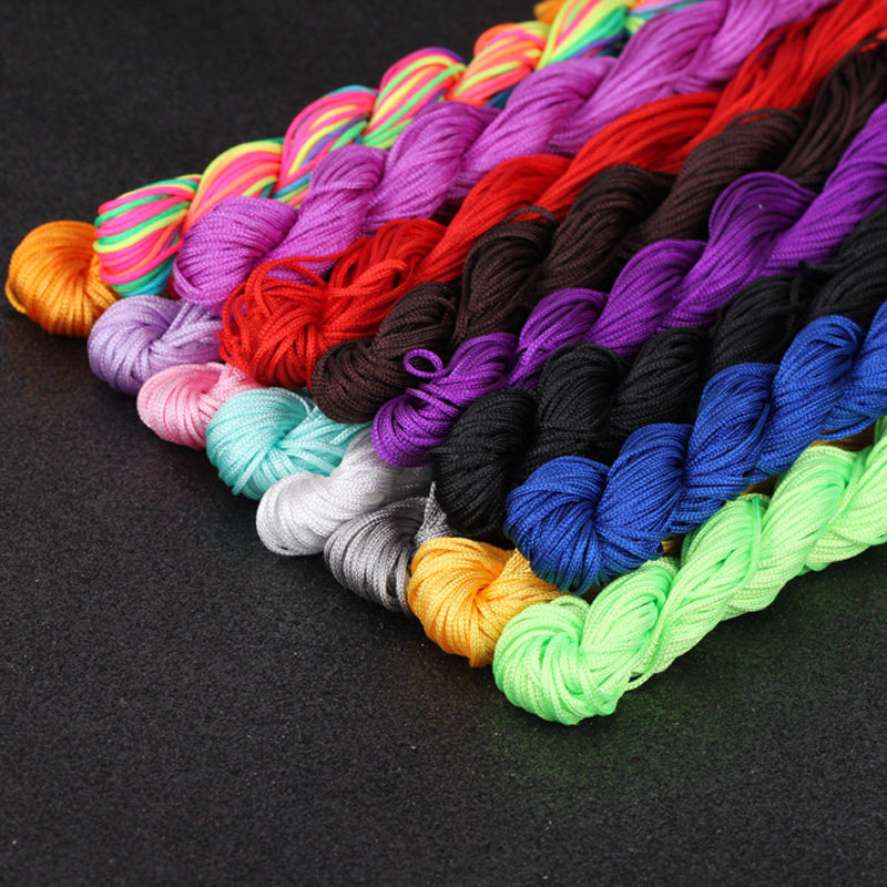 编织diy手工玉线串珠子水晶线绳中国结红绳手链线