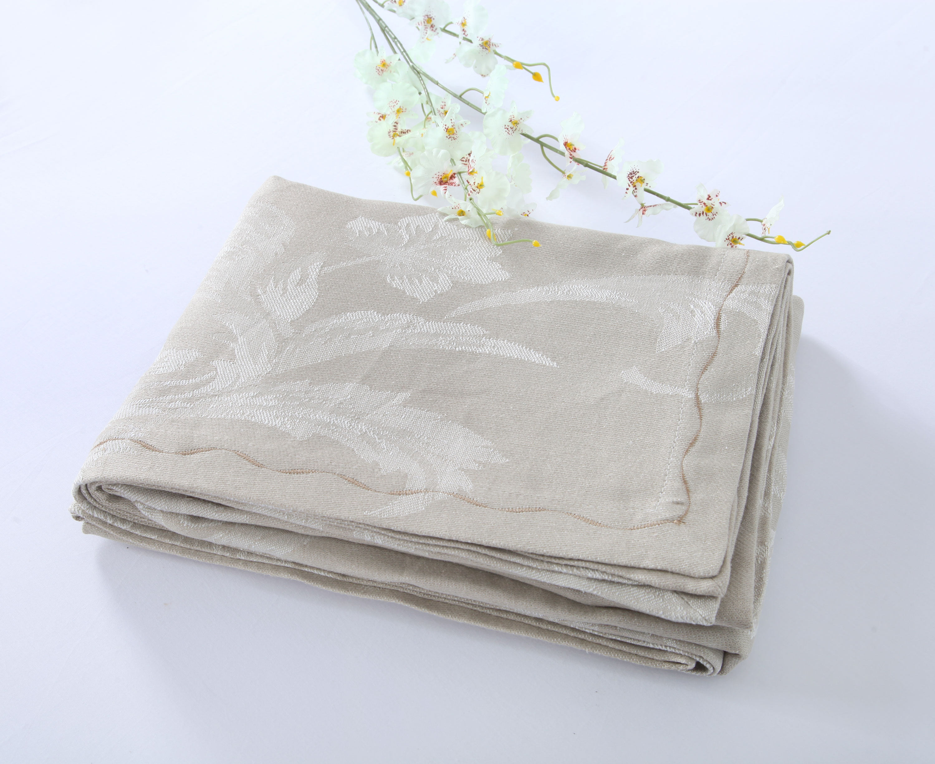 凉席亚麻哈麻件套夏凉席双鹤床单三件双鹤亚麻20米凉席