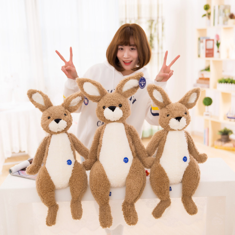 创意可爱酷酷兔毛绒玩具小兔子公仔布娃娃玩偶儿童生日毛绒布艺类玩具