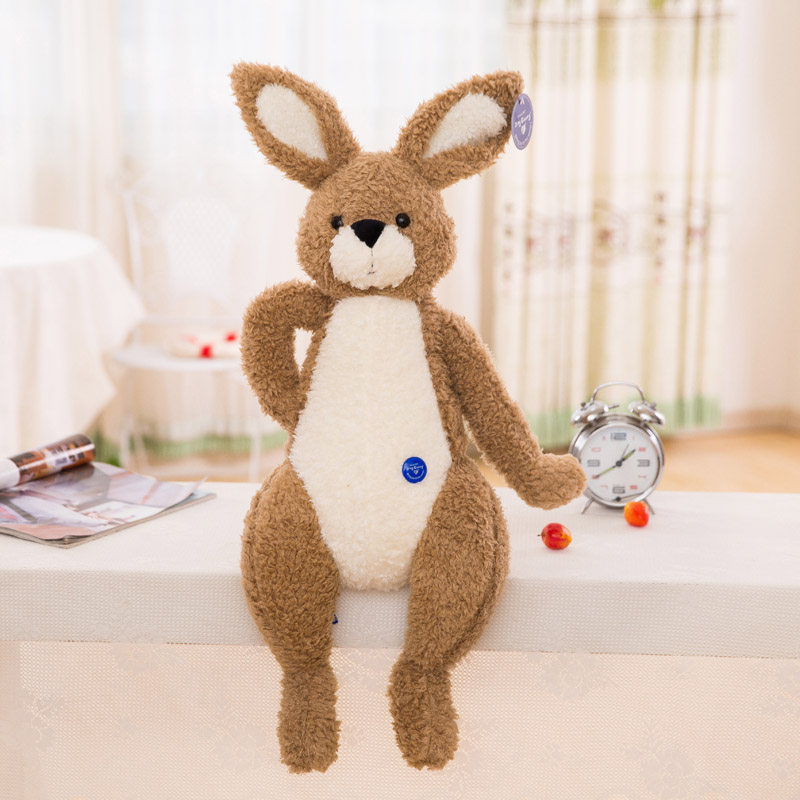 创意可爱酷酷兔毛绒玩具小兔子公仔布娃娃玩偶儿童生日毛绒布艺类玩具