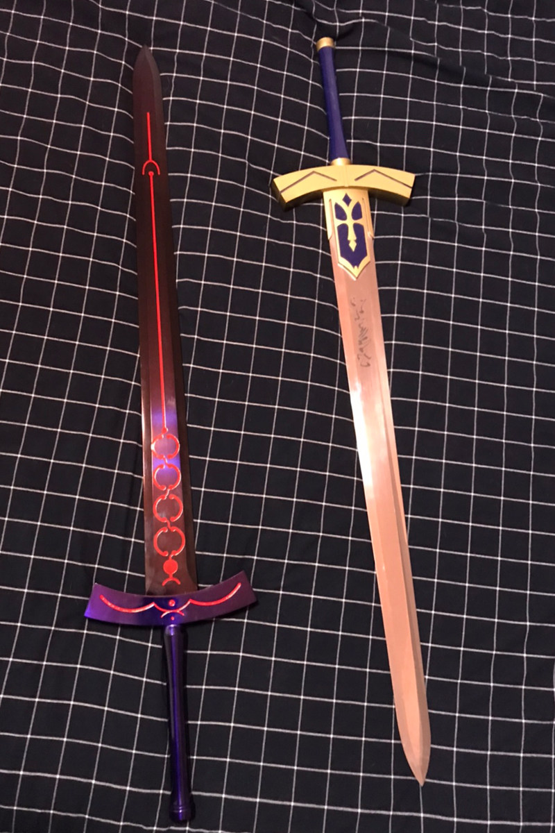 fate系列saberalter誓约胜利利剑剧场实物未开开刃游戏