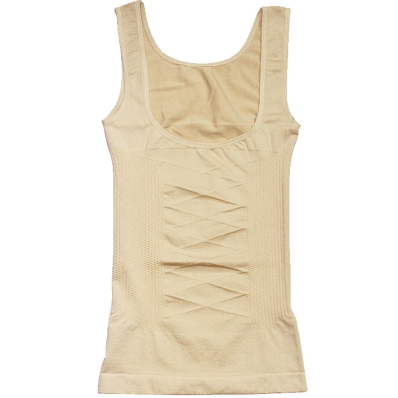 塑身内衣产后收腹衣收腰衣胖mm收背塑身上衣背心托胸束身衣女束腰