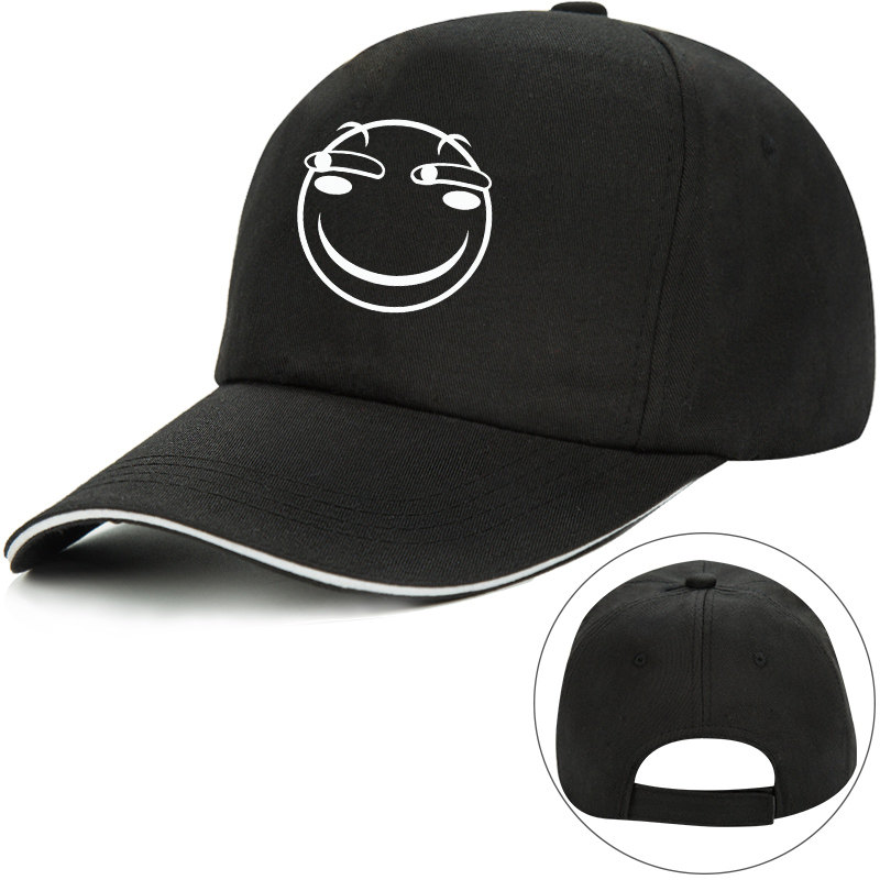 滑稽棒球帽动漫眼笑斜眼搞怪情侣男女帽子周边动漫t恤