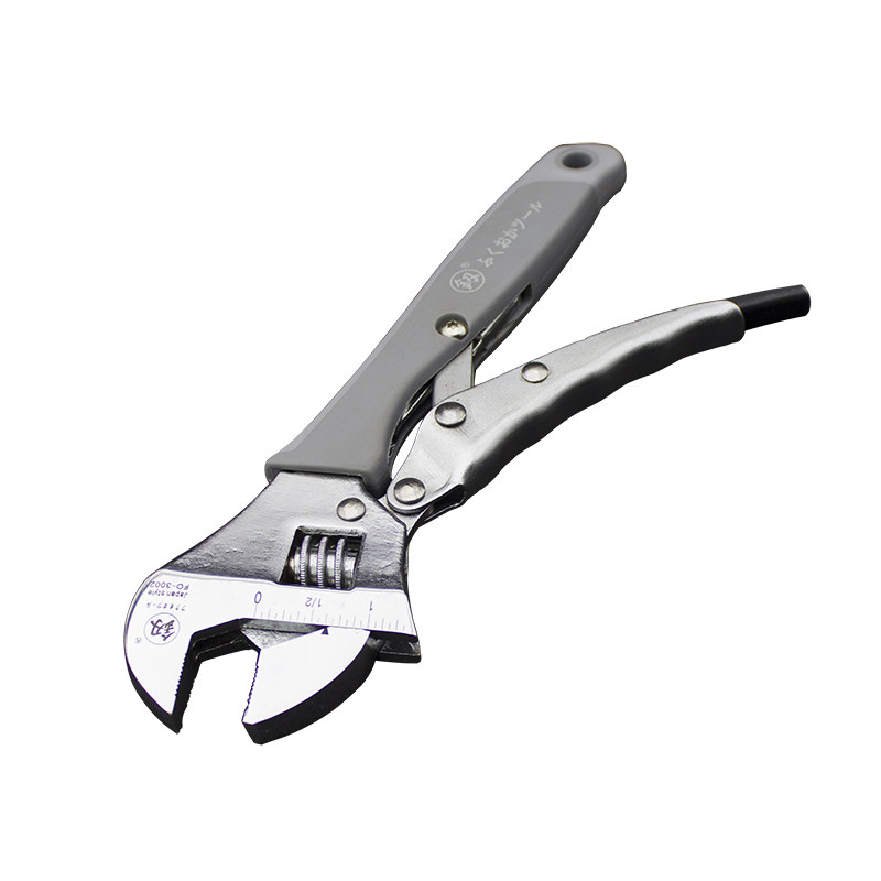 大力扳手福冈五金工具防滑活动夹钳钳管钳子开口活扳手