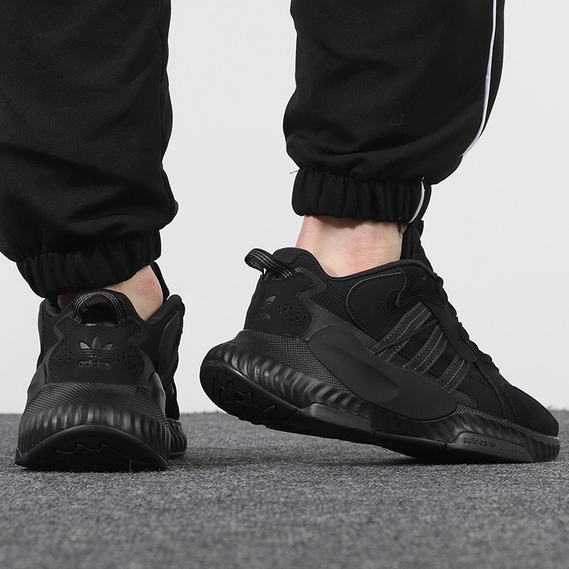 adidas阿迪达斯男鞋三叶草运动鞋秋季新款黑武士减震跑步运动休闲鞋