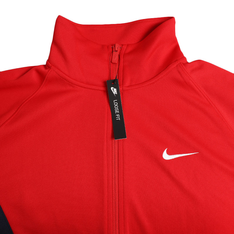 nike耐克外套2019秋季新款休闲运动夹克拼接潮流运动茄克