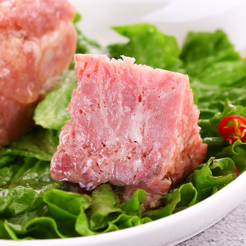 俄式原味火腿午餐罐头325g火锅泡面麻辣烫即食肉制品