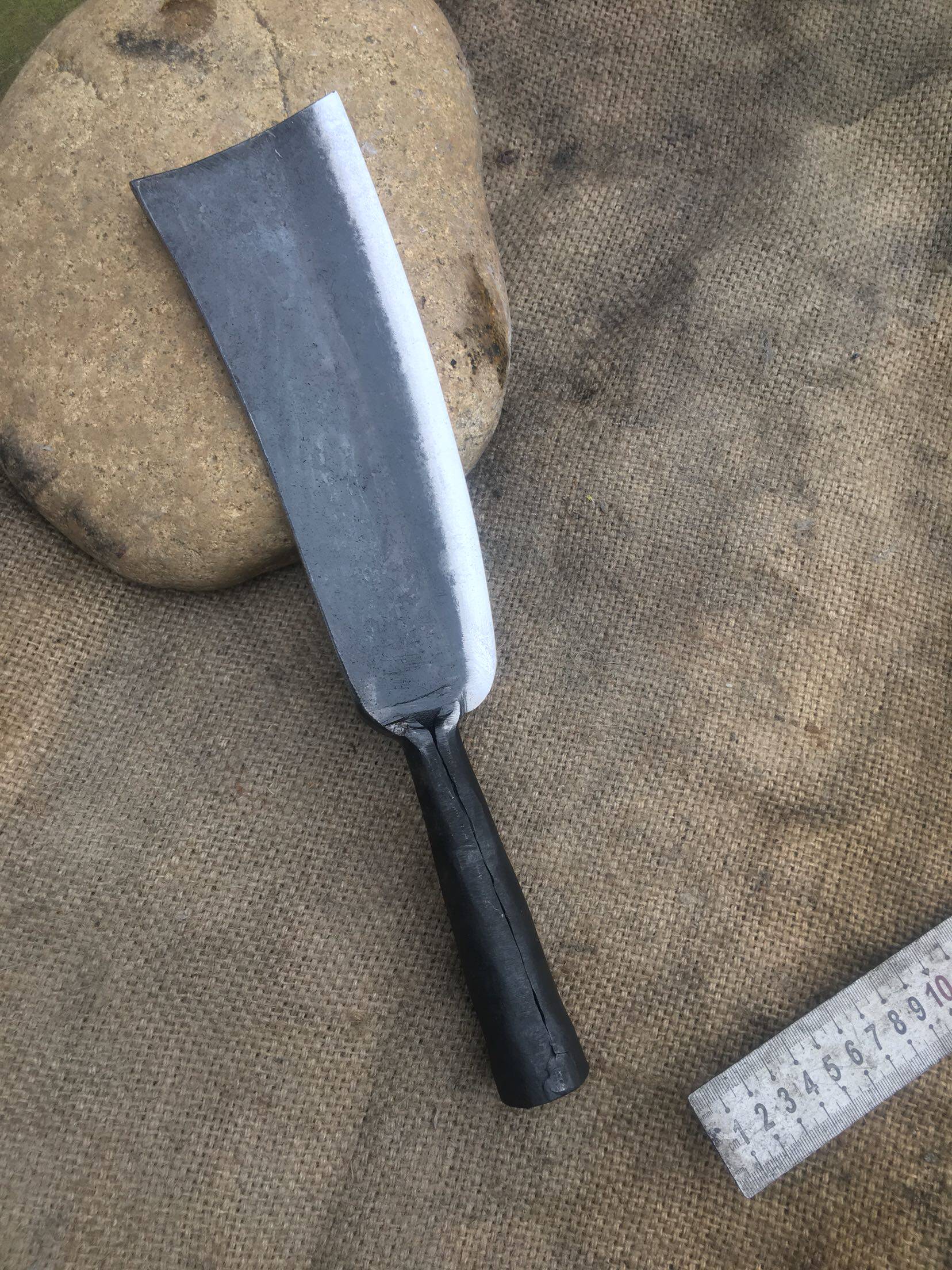 孙铁匠刀砍劈柴竹刀锻打镰刀弯刀砍柴手工刀手镰刀