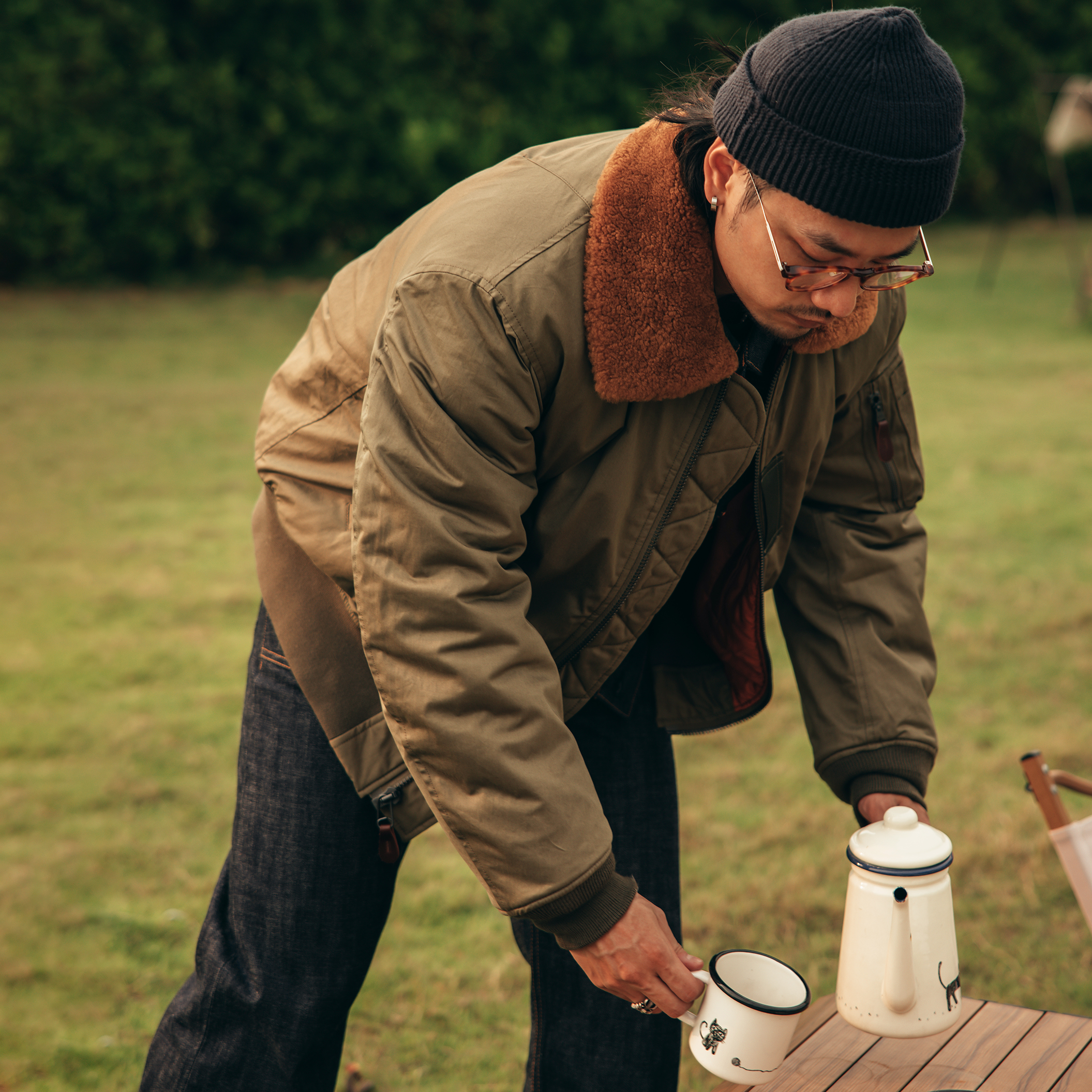 红风 B15二战飞行夹克男军装飞行服男秋冬宽松加厚工装棉服短外套
