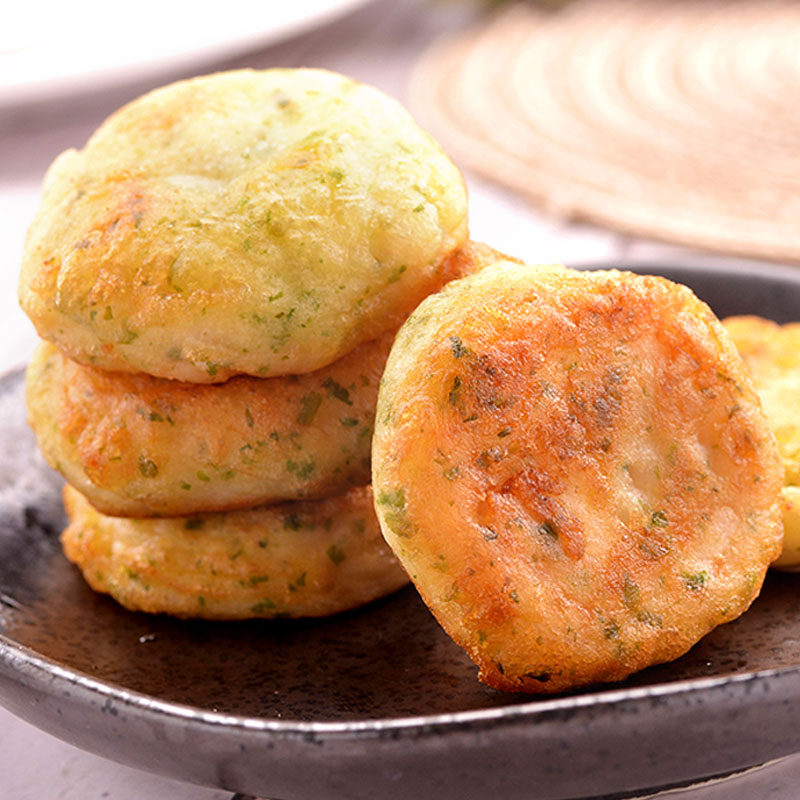 善食源鱼香虾饼500g3袋