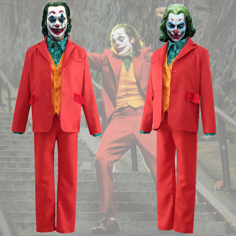 joker杰昆菲尼克斯dc电影小丑服装cos万圣节演出服饰