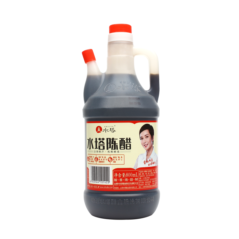 水塔陈醋800ml*2壶装山西特产粮食酿造凉拌食用醋 - 图3