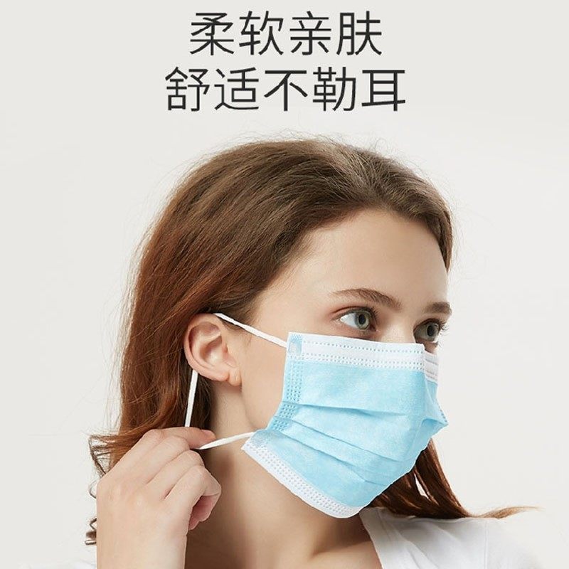 惠友一次性防尘灰尘口罩透气工业粉尘职业防护口罩