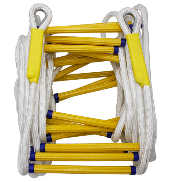 软梯绳梯消防逃生家用10米15米20米攀爬高空作业其他防护救生装备