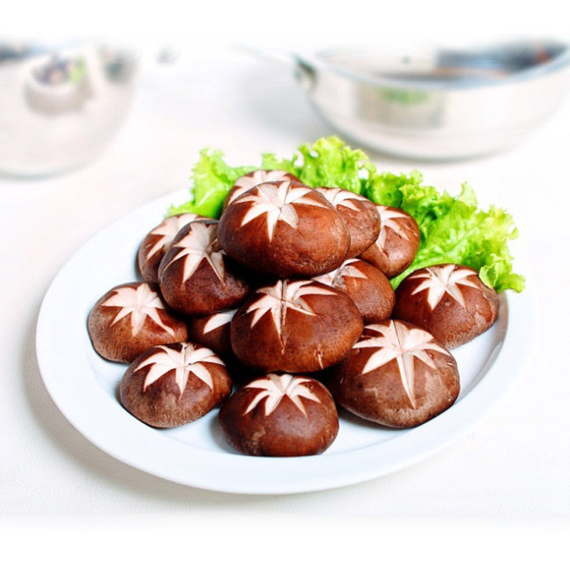 优选香菇一斤500g新鲜蔬菜食用菌蘑菇枣庄同城新鲜松茸