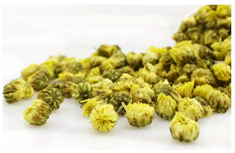 浙江桐乡杭白菊 正宗特级胎菊王菊花罐装50克菊花茶金壶系列_5折现价