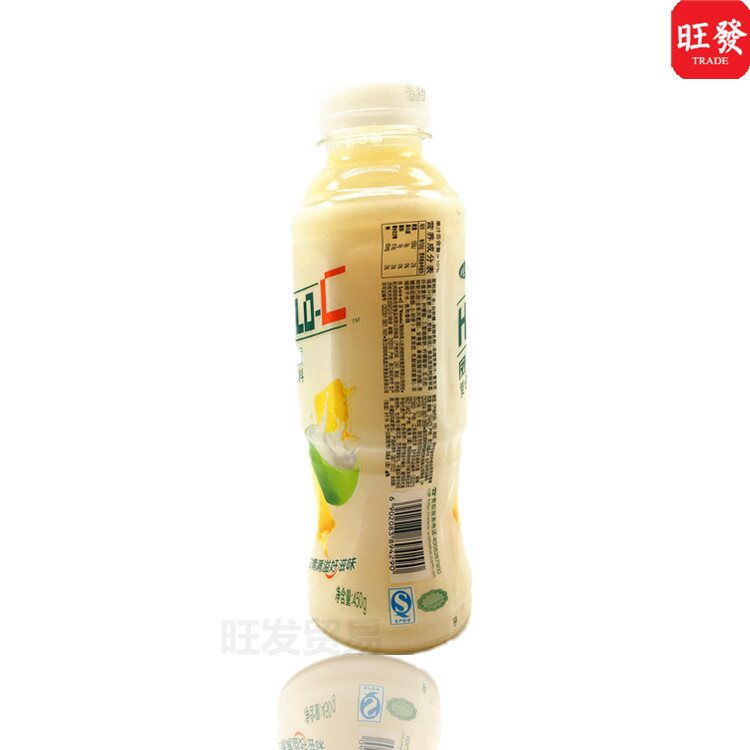 娃哈哈hello-c凤梨椰香复合果汁饮料450ml15瓶含乳饮料