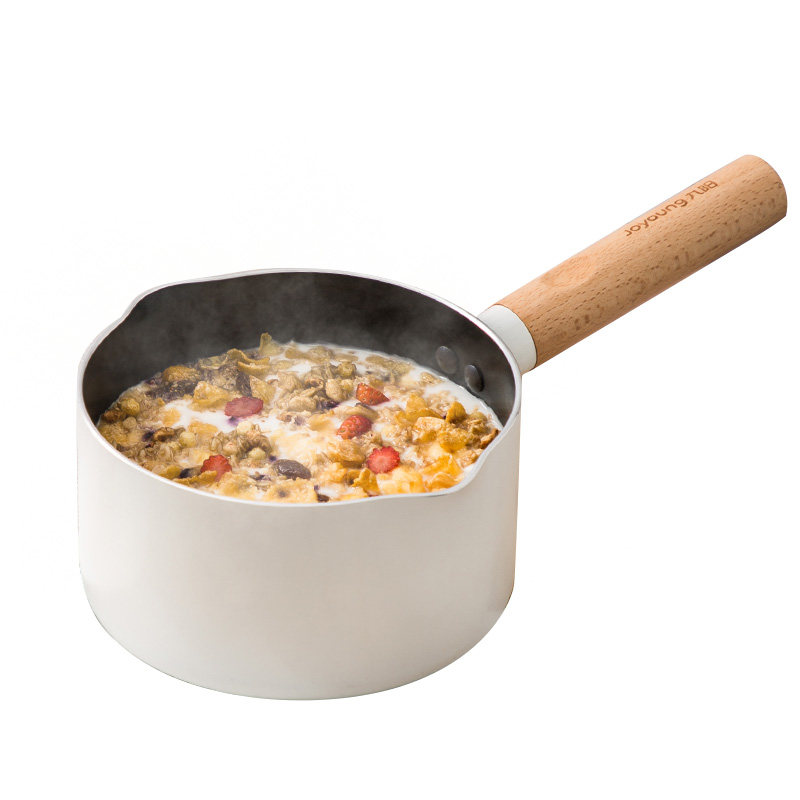 九阳奶锅宝宝婴儿辅食锅煎蒸煮一体不粘锅家用小煮粥泡面热牛奶锅