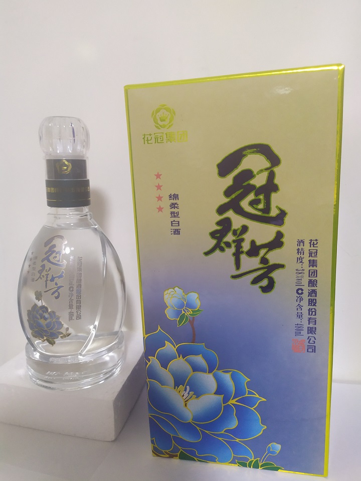 香型之冠花冠480ml整箱浓香厂家38度四星群芳白酒