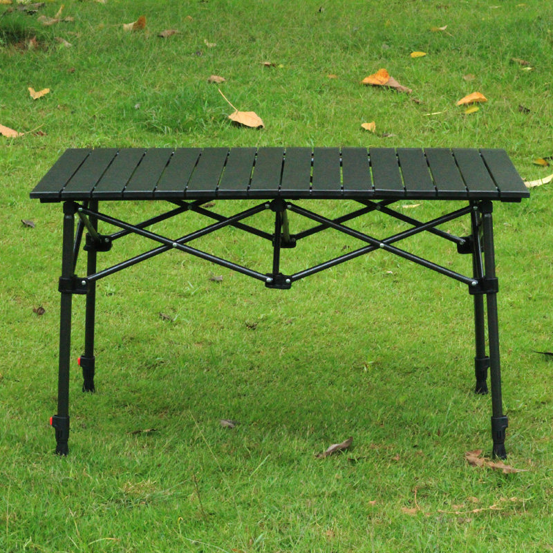 户外折叠桌子摆摊便携式升降多功能铝合金野餐蛋倦户外桌子