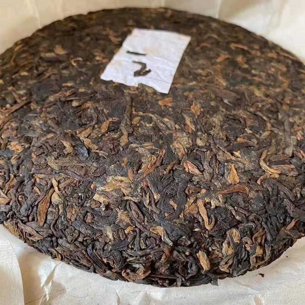 云南普洱茶熟茶七子饼勐海茶区班章熊猫饼熟普洱