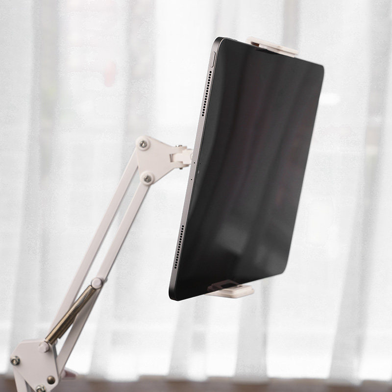 日本elecom大型平板电脑落地式支架ipad床上懒人支撑手机支架