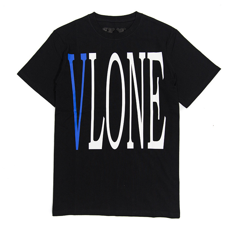 正品现货 vlone短袖 王一博同款日本万圣节骷髅情人节反光宽松t恤