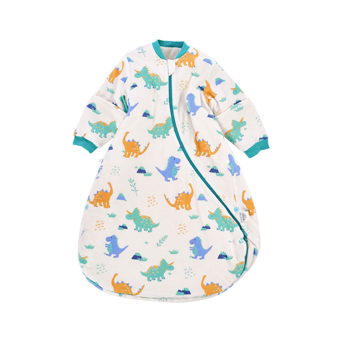 宝宝睡袋婴儿春秋纯棉薄款秋冬季一体式新生新生儿睡袋