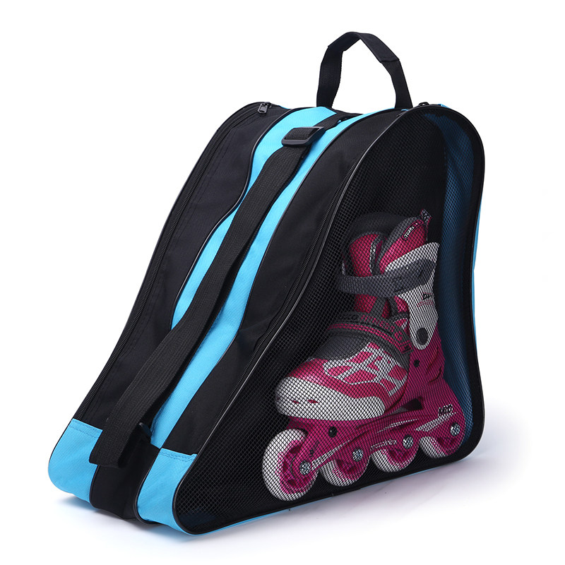 米高旱冰袋子包袋子冰鞋成人轮滑收纳包护具头盔轮滑包