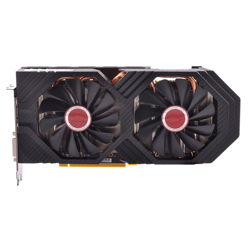 xfx讯景rx580 4g 2304sp满血版黑狼版台式电竞吃鸡游戏4k独立显卡