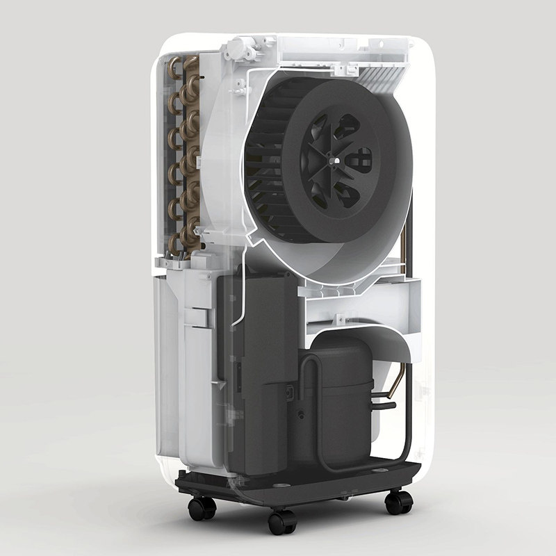 川岛去湿机cf827arc家用静音负离子净化空气防潮抽湿抽湿器