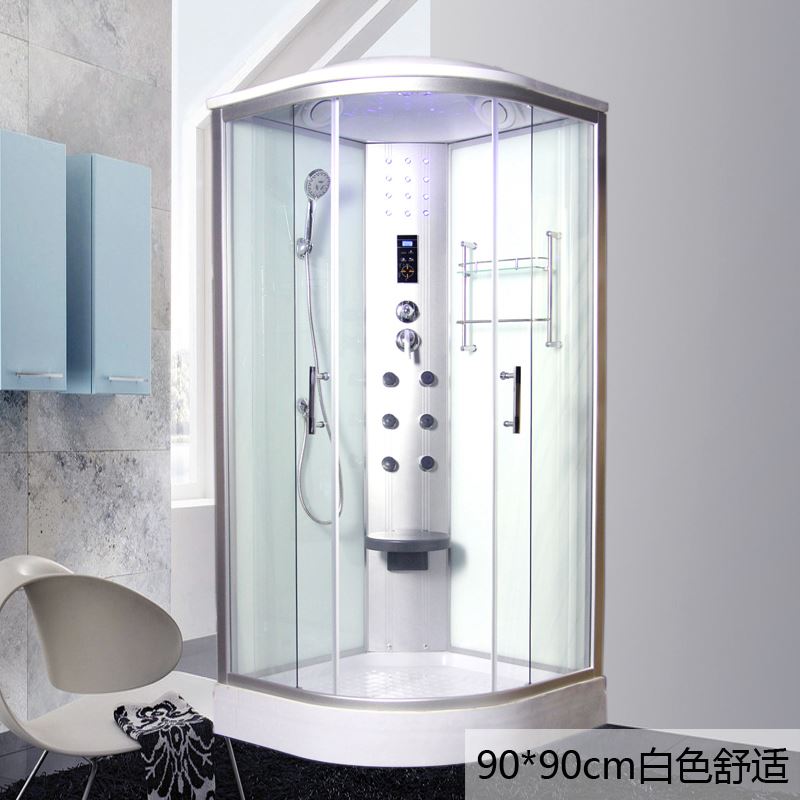 家用简易农村洗澡房整体淋浴房一体式卫生间防水沐浴房集成卫浴室