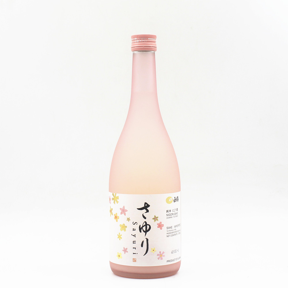 浊酒白鹤小百合清酒330ml原装进口日本纯米酿造米酒清酒