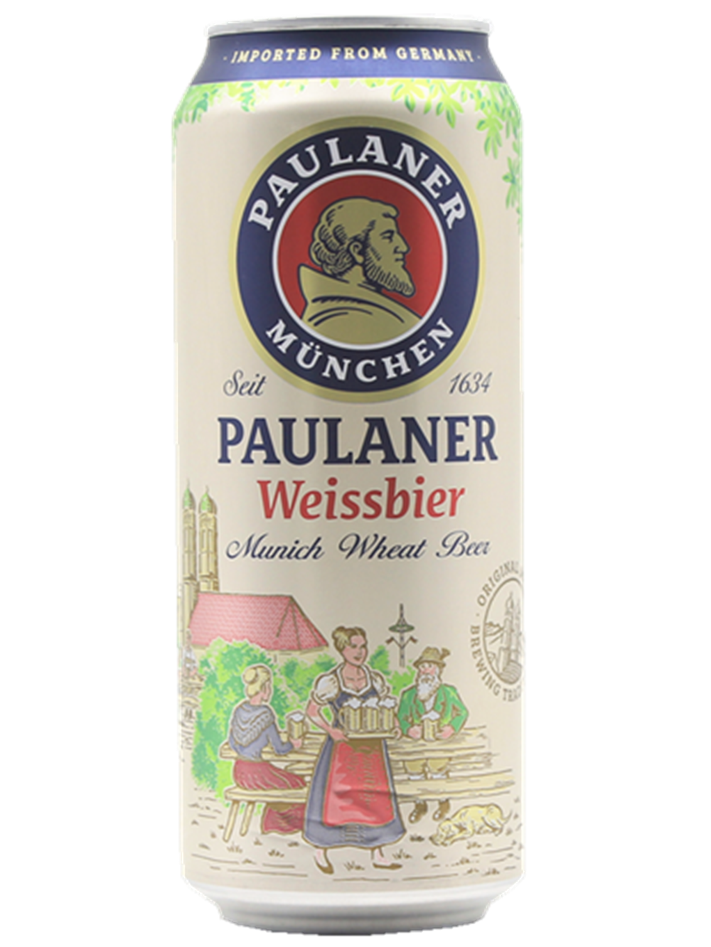 德国啤酒保拉酵母型小麦500ml24听柏龙拉罐啤酒