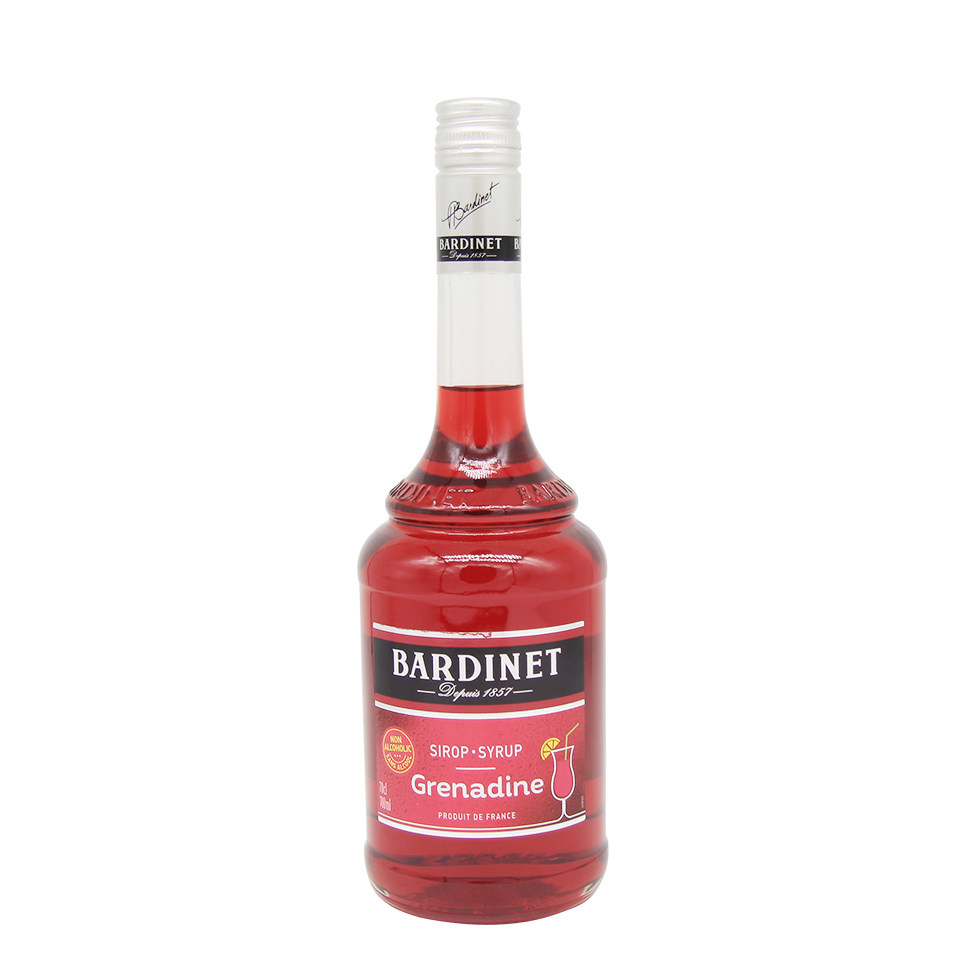 必得得利红石榴糖浆700ml调酒鸡尾酒法国原装进口糖浆