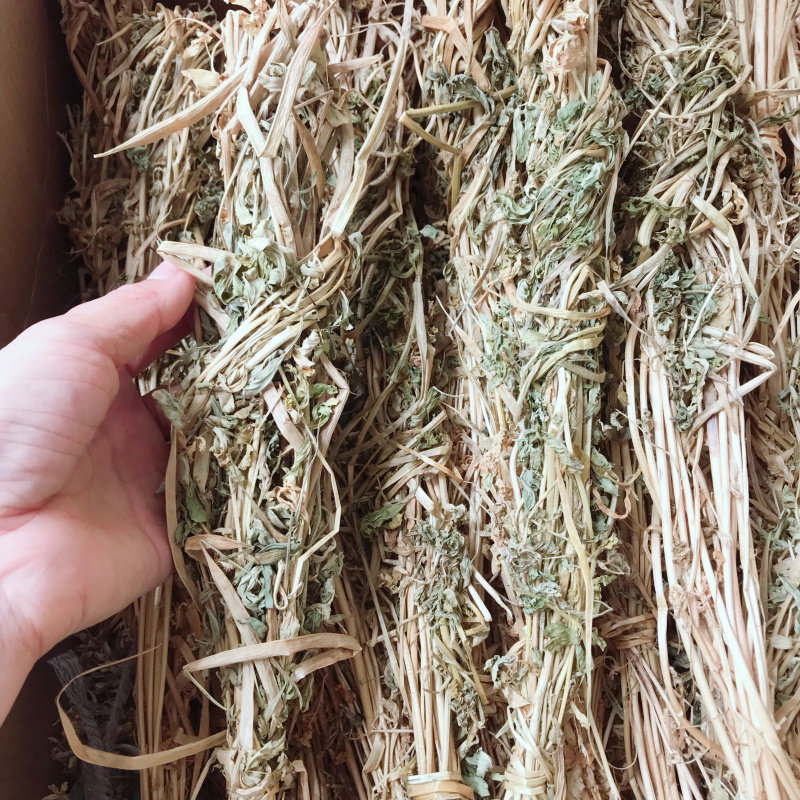 香草荷包东北端午节香囊草驱蚊草自制汗蒸材料干花