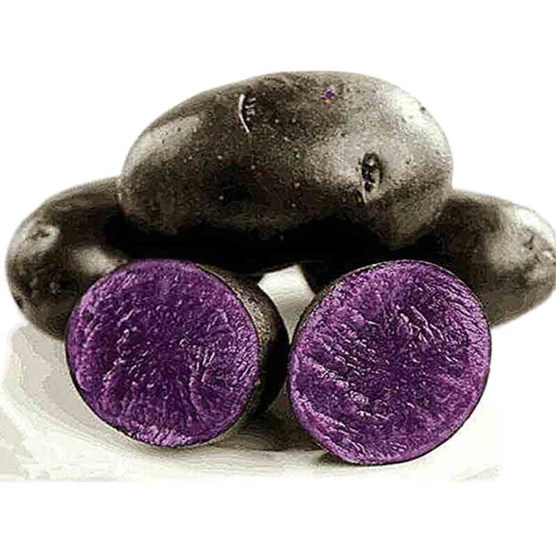 土豆山西岚县特产黑土黑金刚黑美人新鲜农家马铃薯土豆