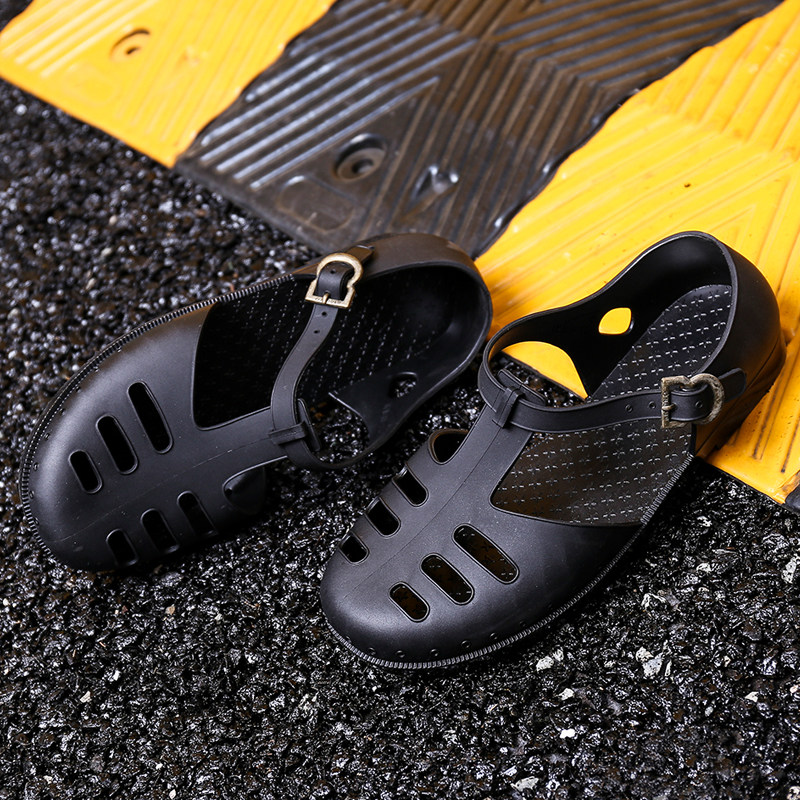 越南橡胶老式复古军用部队解放凉鞋男怀旧经典监狱风云周润发同款