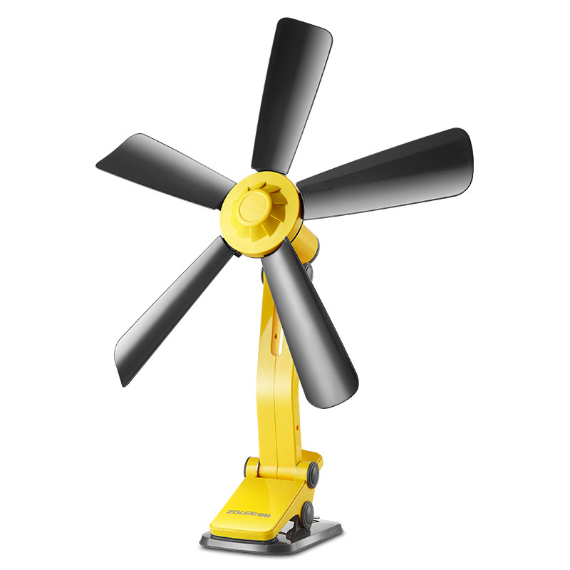 中联台扇小风扇学生办公电脑微风迷你电风扇5叶正品静音夹扇