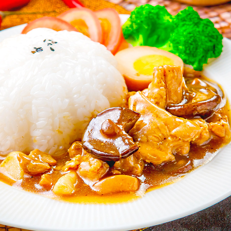 嘉乐聚口福料理包香菇滑鸡200g主食品速食方便盖浇饭即食快餐速餐