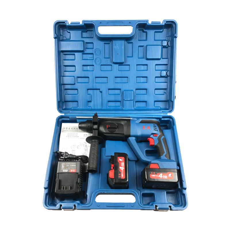 电锤东成充电18vdczc0224e无刷轻型东城充电式电锤